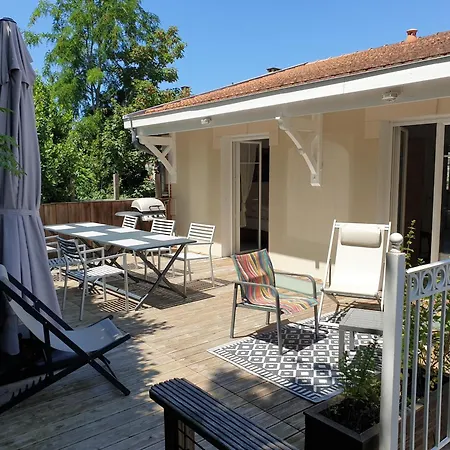 Charmante Avec Terrasse Et Garage A Arcachon, Proche Centre Et Plages - Fr-1-474-61 Βίλα