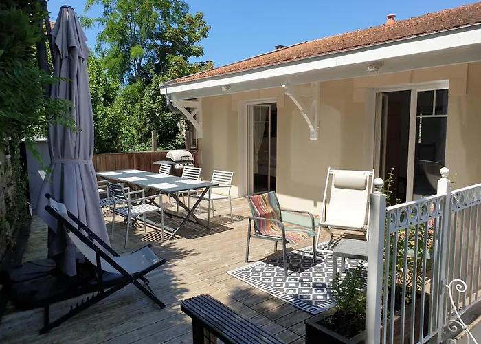 Charmante Avec Terrasse Et Garage A Arcachon, Proche Centre Et Plages - Fr-1-474-61 Вілла